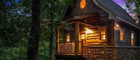 1 of 3 unique treehouse cabins in the beautiful Smoky Mountains!