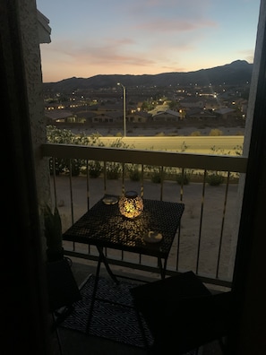 Patio off of the Master bedroom 