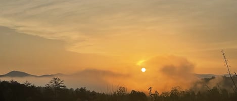 Sunrise View from the front porch 