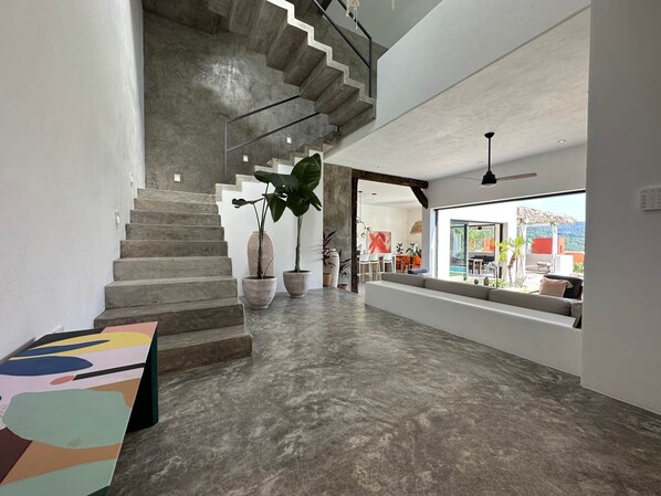 Entrance and Living Area