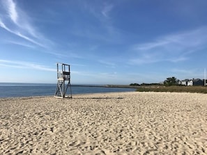 A quiet moment at Pleasant Beach, just across the street!