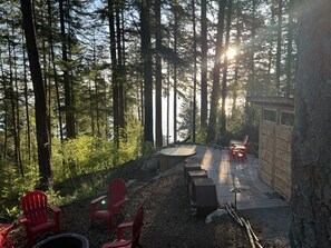 Beautiful morning light enhances time spent outside