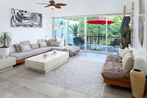 Living room, Terrace