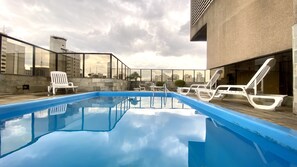 Rooftop pool