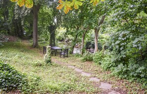 outside