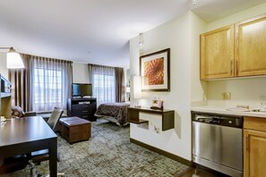 Enjoy the warm and cozy decor.