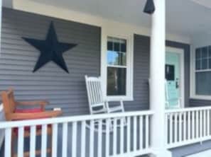 Entrance to unit
