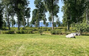 outside