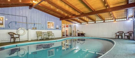 private indoor heated pool