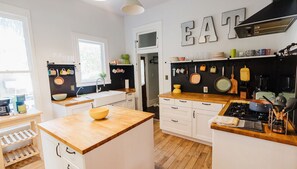 Fully stocked kitchen - Note: older home (no dishwasher)