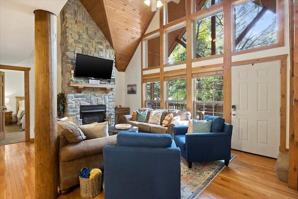 A great space to gather together and share stories of family adventure