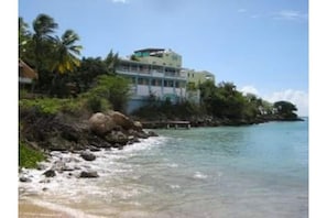 View in other direction from our gate, Hidden Beach Cove