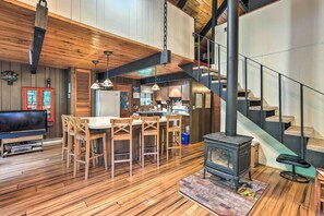 Living Room | Wood-Burning Stove