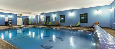 Enjoy the excellent on-site amenities including the indoor pool!