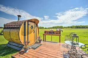 Sauna (Available Upon Request)