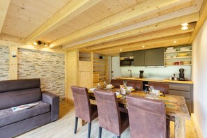 Modern dining area