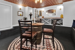 Escape the Paso heat and relax in your own private wine cellar.