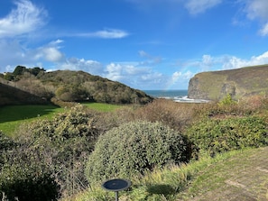 Views from the bungalow, you'll be a few minutes walk to the sandy beach, cafes.