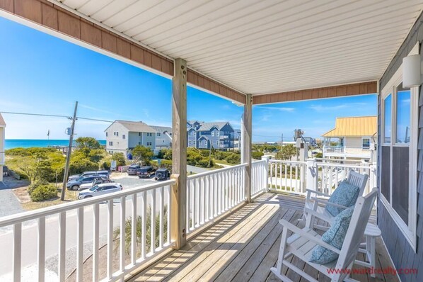 Top Floor Covered Porch