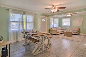 Dining Room | Single-Story House | Newly Renovated