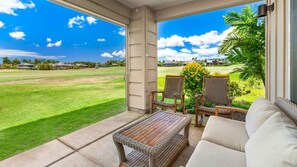 Pili Mai Resort at Poipu #08J - Covered Seating Lanai - Parrish Kauai