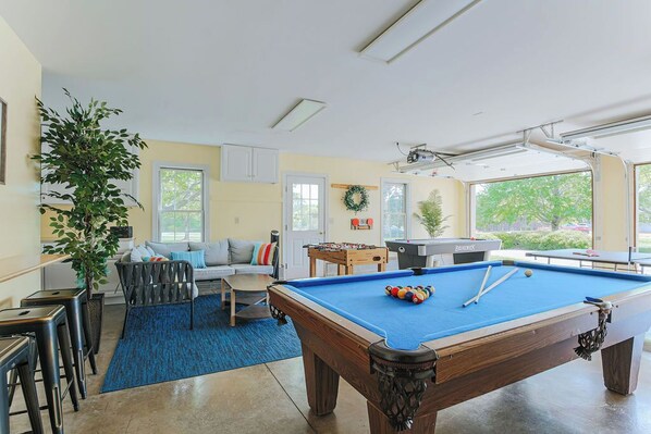 Fun for everyone in the game room