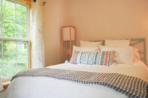 Corny Cottage is cozy and quaint--the perfect place to rest and recharge.