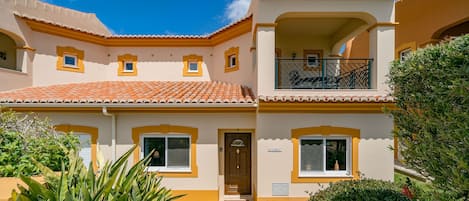 View of the front of the Villa