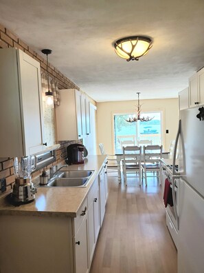 Kitchen View of Round Lake