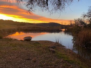 Sunset over the Duck Pond
