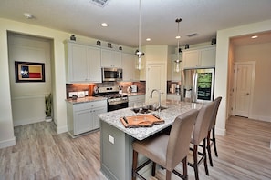 Full kitchen for your culinary skills