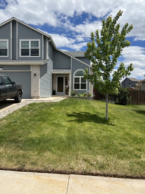 We live upstairs, you get the entire basement suite in our quiet neighborhood. 