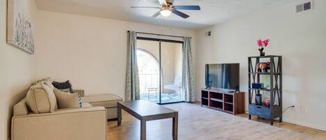 Tucson Vacation Rental | 2BR | 1BA | 800 Sq Ft | Stairs Required to Access