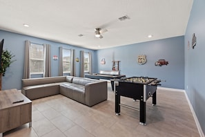 The seating area by the Games room