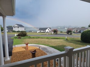 View from front porch