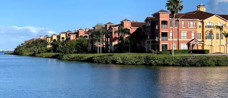 View of Grand Venezia condos along Tampa Bay