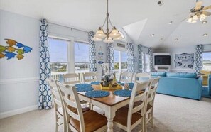 Kitchen dining area