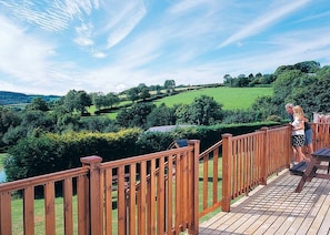 The view from Avalon Cottages