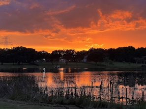 Come enjoy these amazing Sunsets on our private lake
