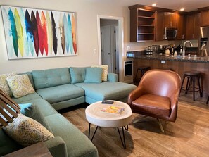 Living room area.