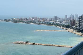 Apartamento Frente al mar en Cartagena, Bocagrande a 5 min del Centro Histórico!