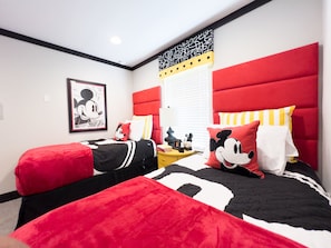 Mickey Mouse Themed Room 
