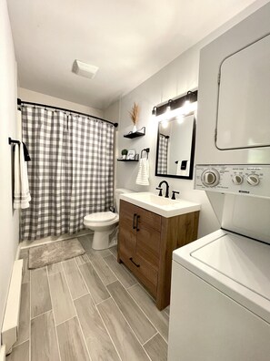 NEWLY RENOVATED bathroom