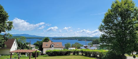 View of Lake Winnipesaukee from the Front Deck