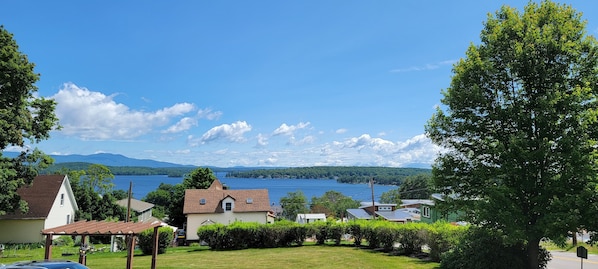 View of Lake Winnipesaukee from the Front Deck