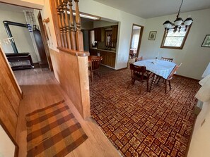 Front entrance. Go straight for the laundry room or right for the dining room 