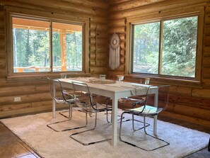 Kitchen Table with a view