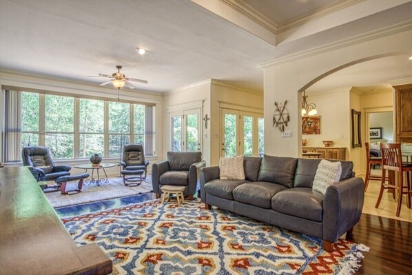 Inviting Living Room to Relax in