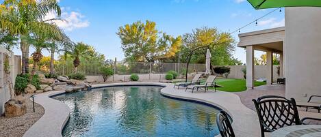 Take a Dip in the Private Pool!