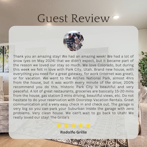See what our guests have to say about their stay!